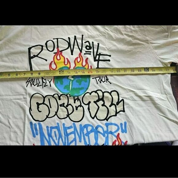 Soulfly NWT Rod Wave Tour Gone Till November Graphic T-Shirt 3XL Concert Rap - Picture 2 of 6